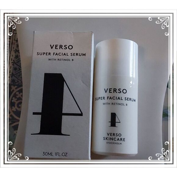 NIB~VERSO Skincare Super Facial Serum with Retinol 8 - Picture 1 of 5